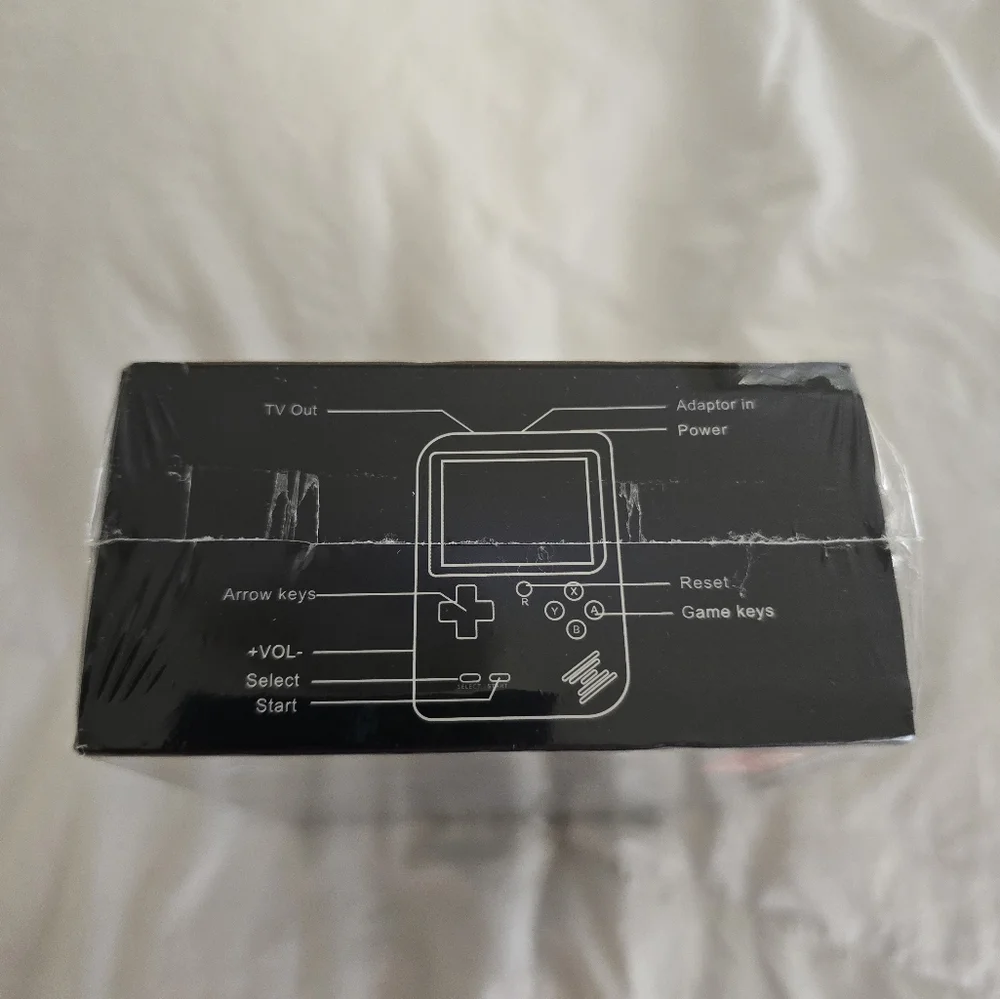 Retro Handheld Game Box Plus Console- New & Sealed!